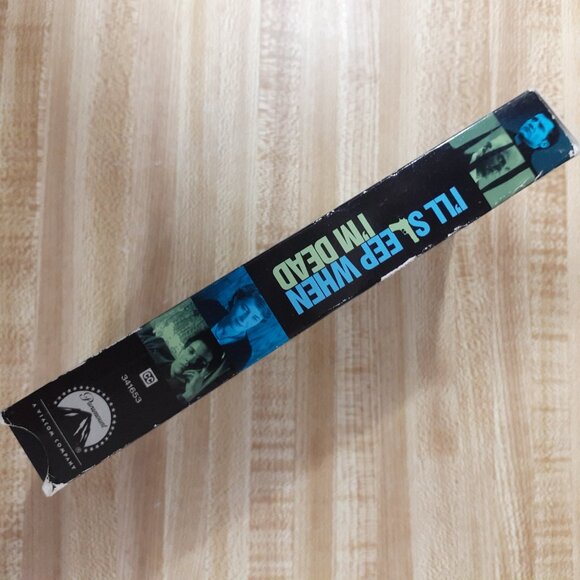 I'll Sleep When I'm Dead 2003 VHS Clive Owen Malcolm McDowell Y2K Crime/Thriller - Picture 4 of 10